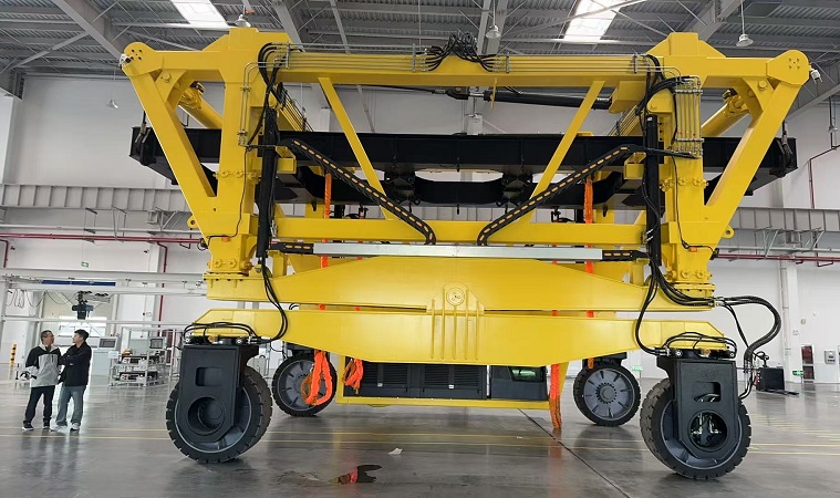 跨運車在新能源行業中的具體應用 跨運車在新能源行業中的具體應用